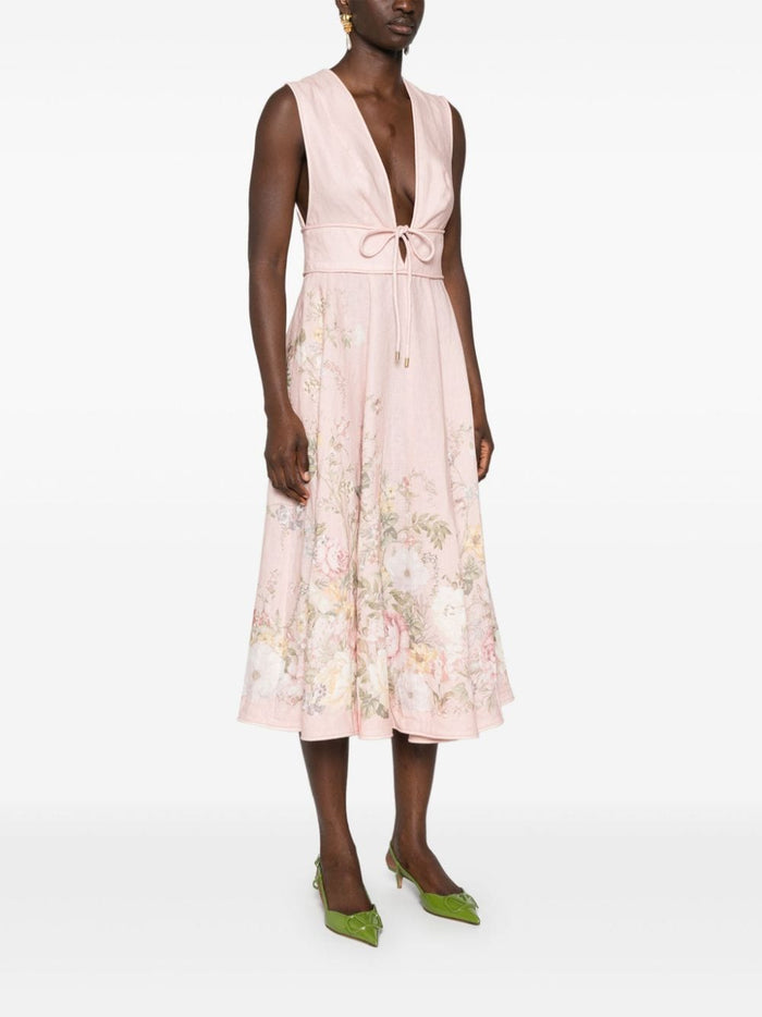 Zimmermann Dresses Pink Outer: Linen lining: Cotton