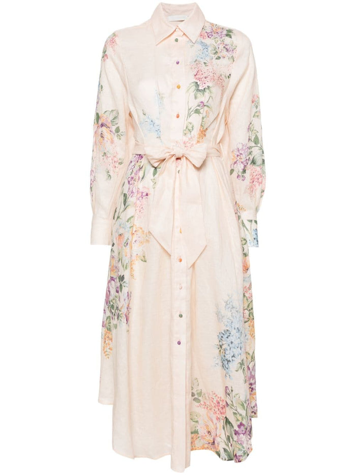 Zimmermann Dresses Beige Linen