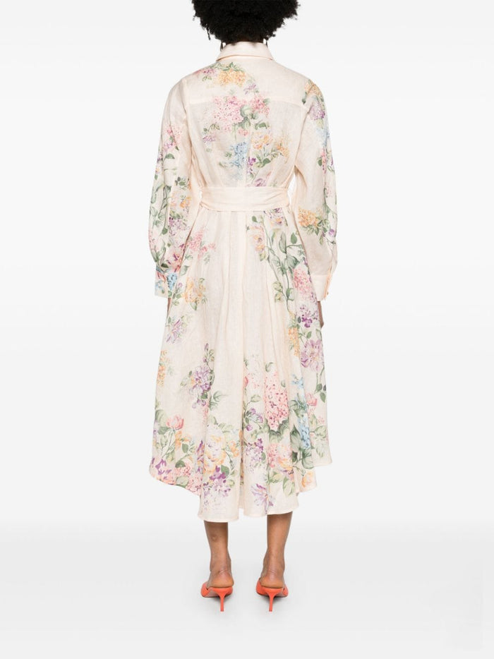 Zimmermann Dresses Beige Linen