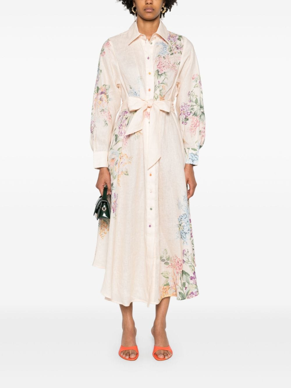 Zimmermann Dresses Beige Linen
