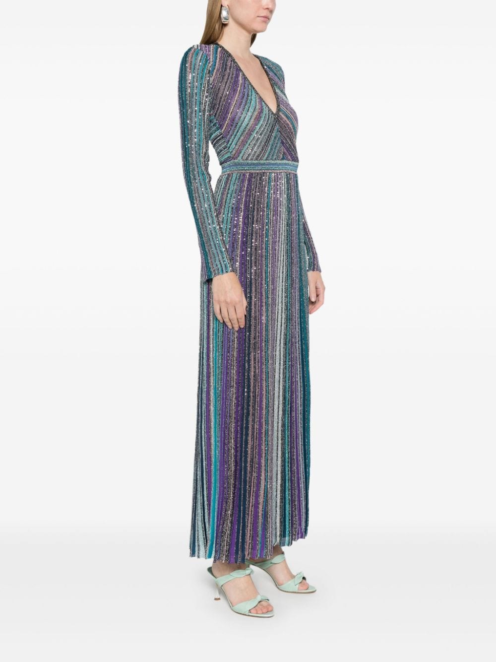 Missoni Dresses Clear Blue Outer: Viscose