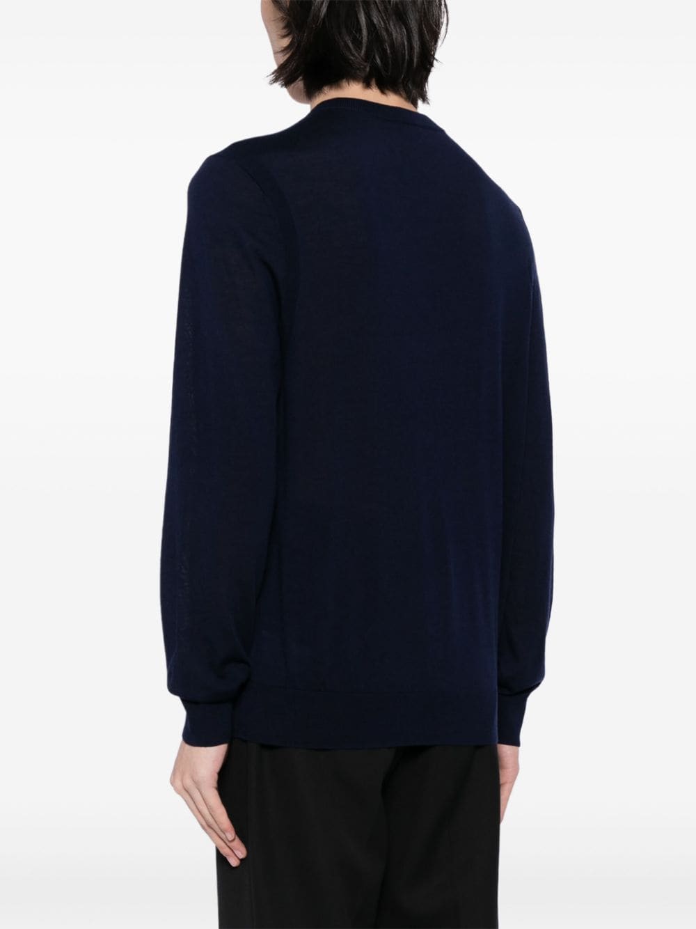 Paul Smith Sweaters Blue Merino Wool