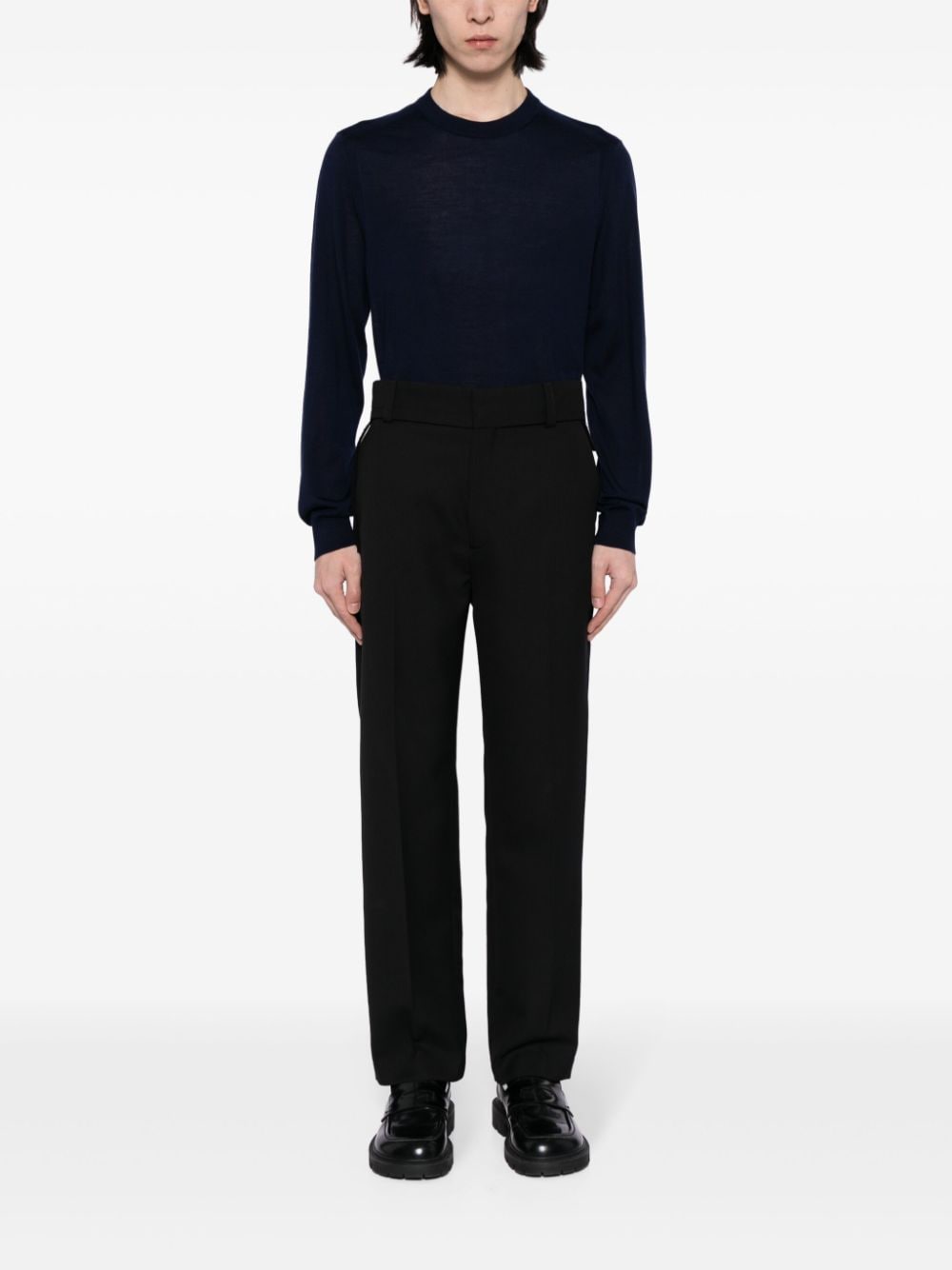 Paul Smith Sweaters Blue Merino Wool
