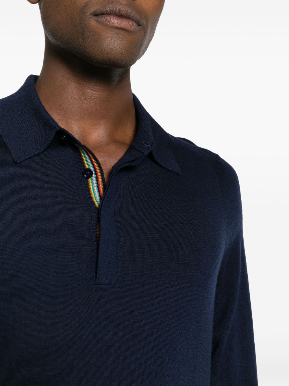 Paul Smith T-Shirts And Polos Blue Rws Merino Wool