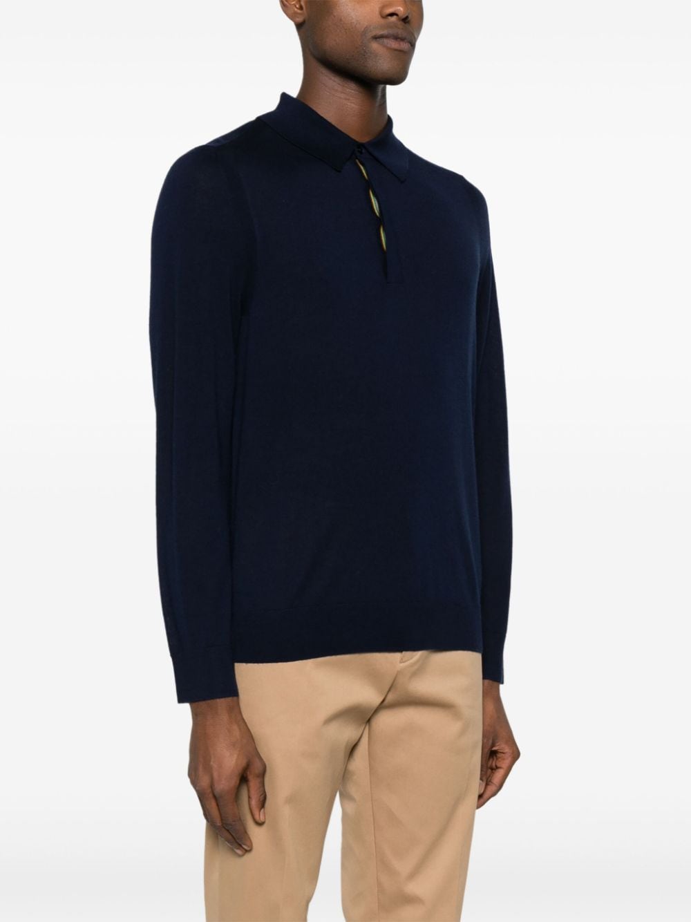 Paul Smith T-Shirts And Polos Blue Rws Merino Wool