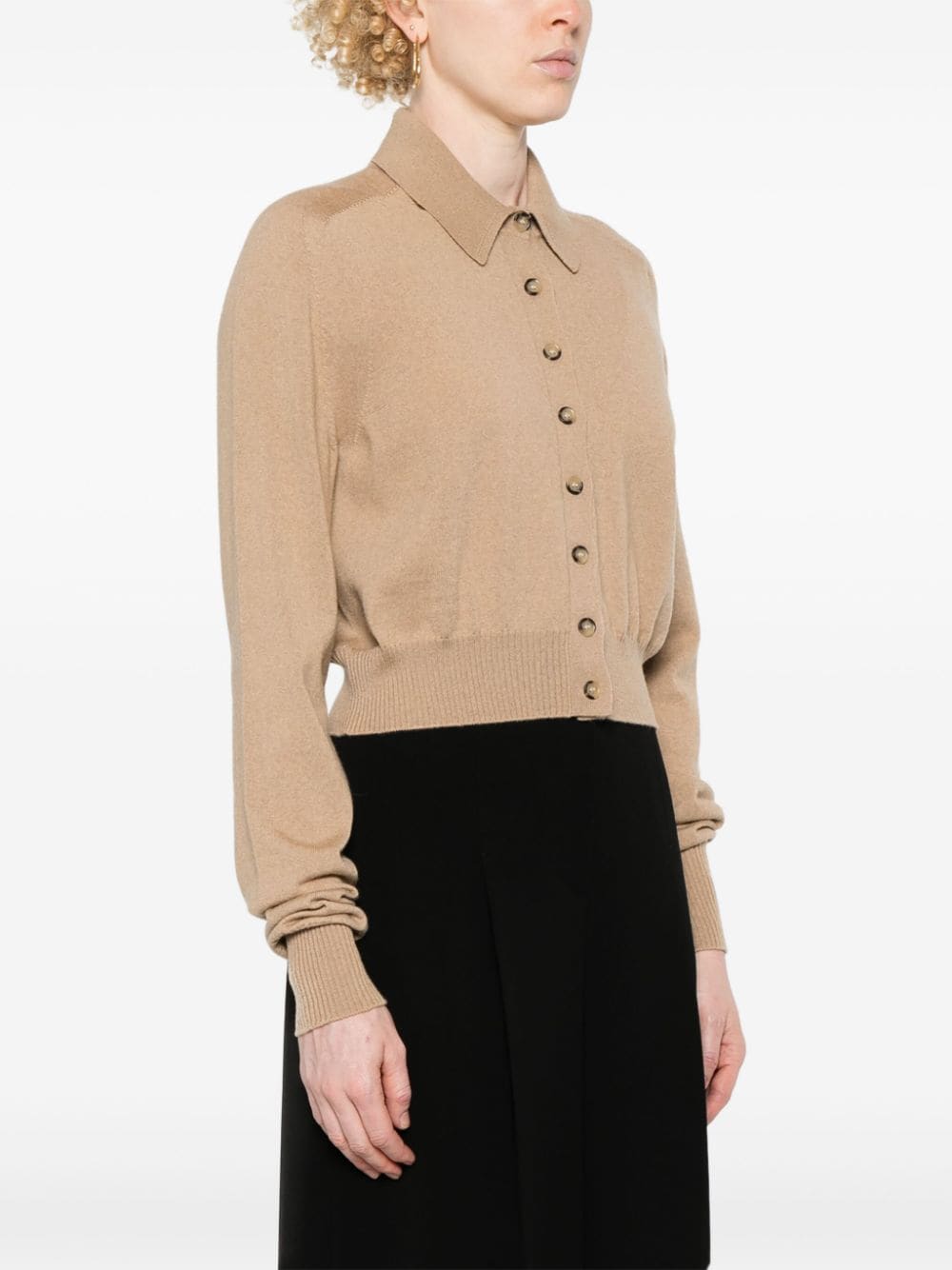 Sportmax Pre Sweaters Camel Virgin Wool