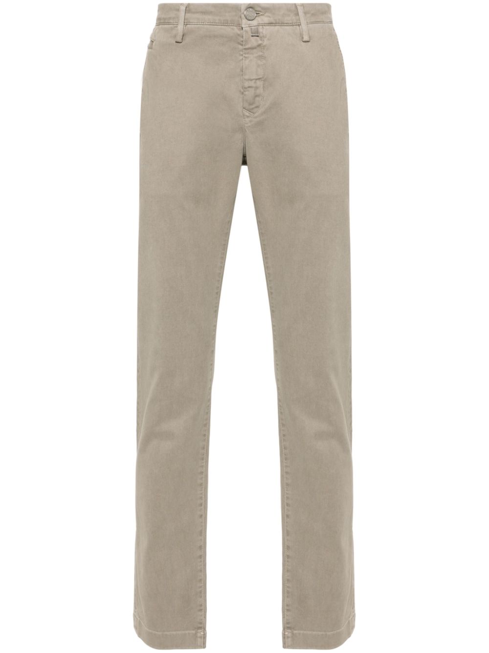 Jacob Cohen Trousers Grey Cotton
