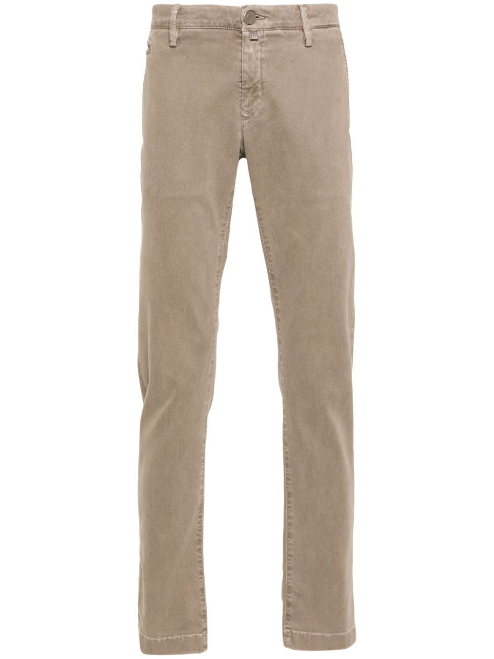 Jacob Cohen Trousers Grey Organic Cotton