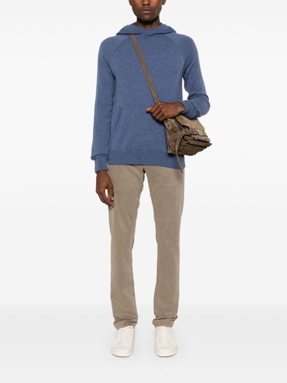 Jacob Cohen Trousers Grey Organic Cotton