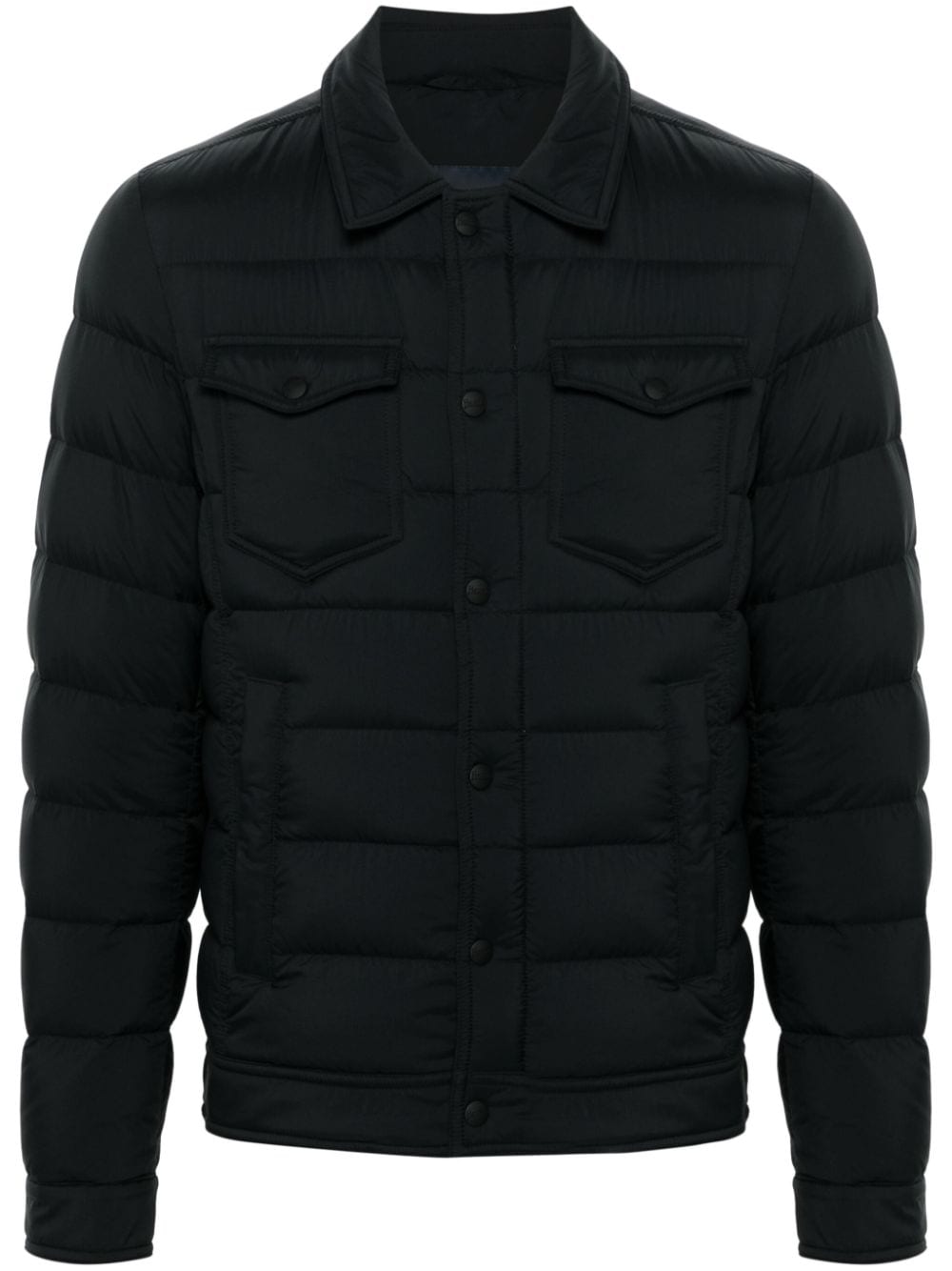 Herno Coats Black Polyamide