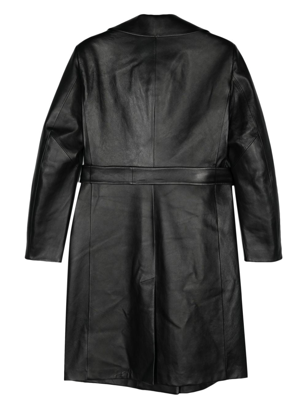 Sportmax Pre Coats Black Lamb Leather