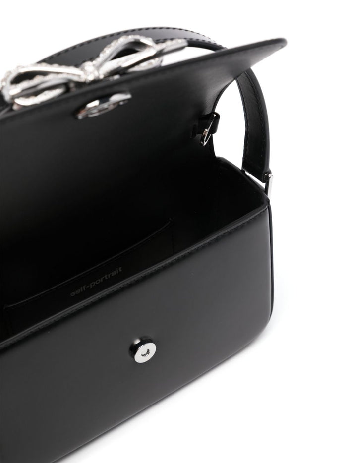 Self-Portrait Bags Black Outer: Calf Leather