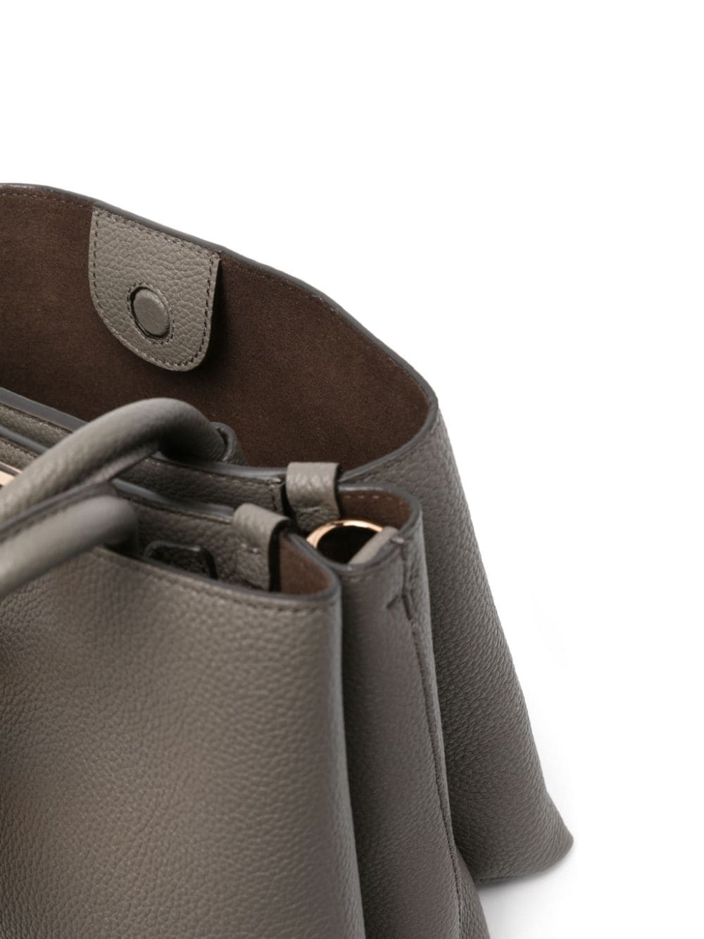 Tods Bags Dove Grey Furs & Skins->leather100 %