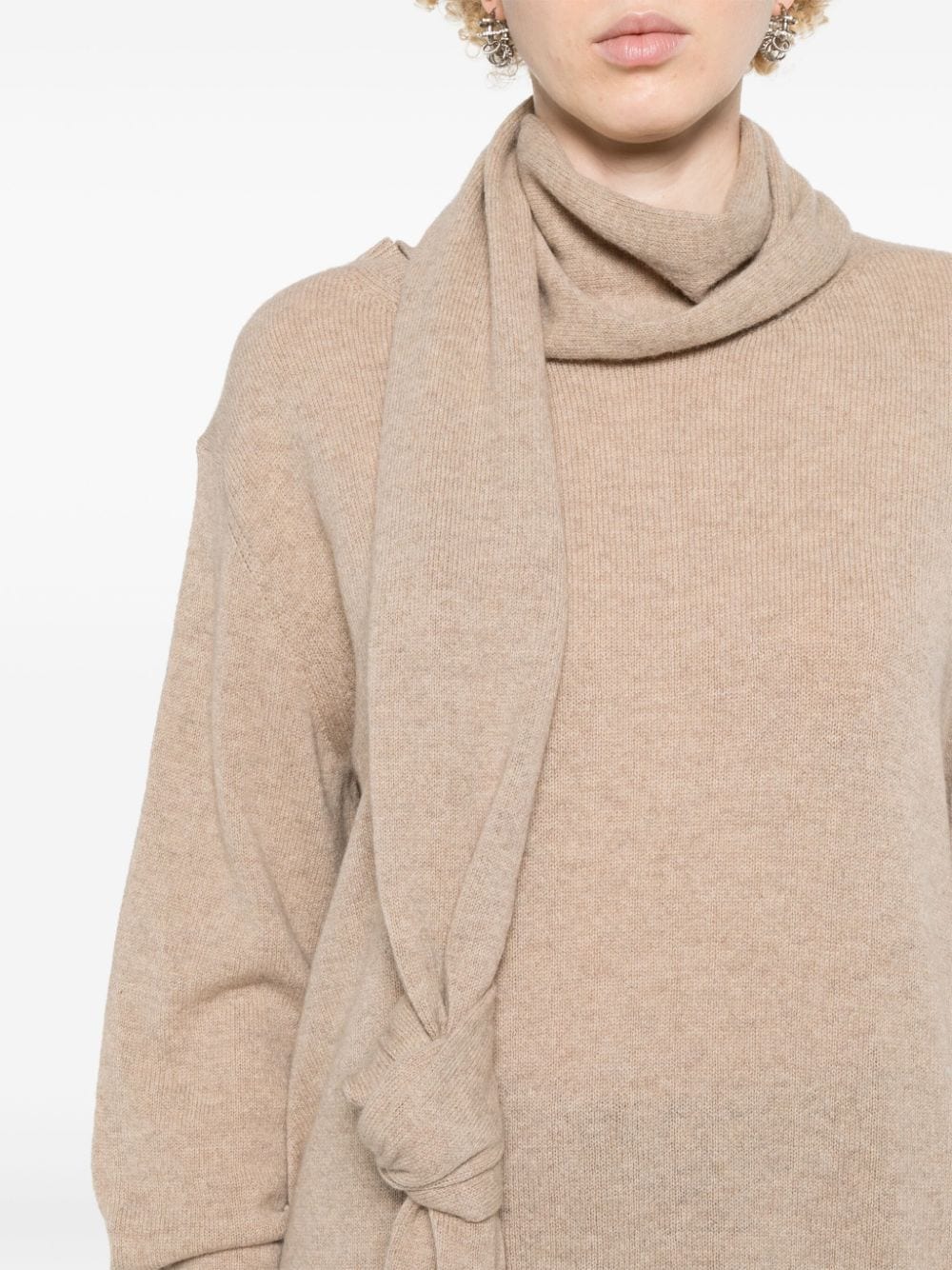Stella Mccartney Sweaters Beige Wool Cashmere