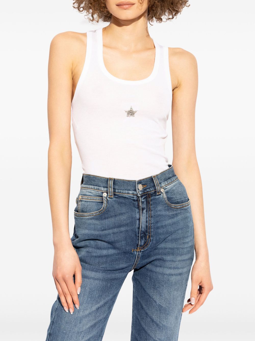 Stella Mccartney Top White Lyocell