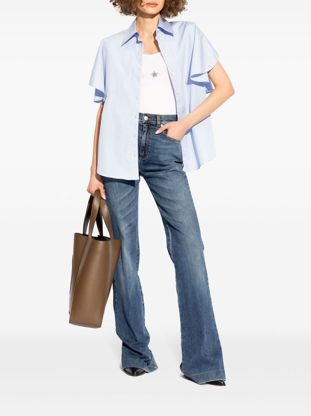 Stella Mccartney Top White Lyocell
