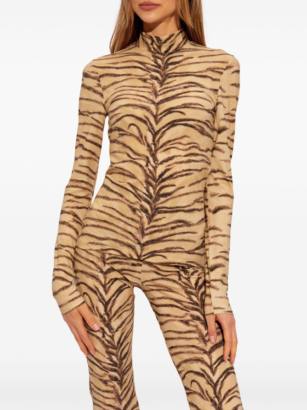 Stella Mccartney Sweaters Beige Polyamide