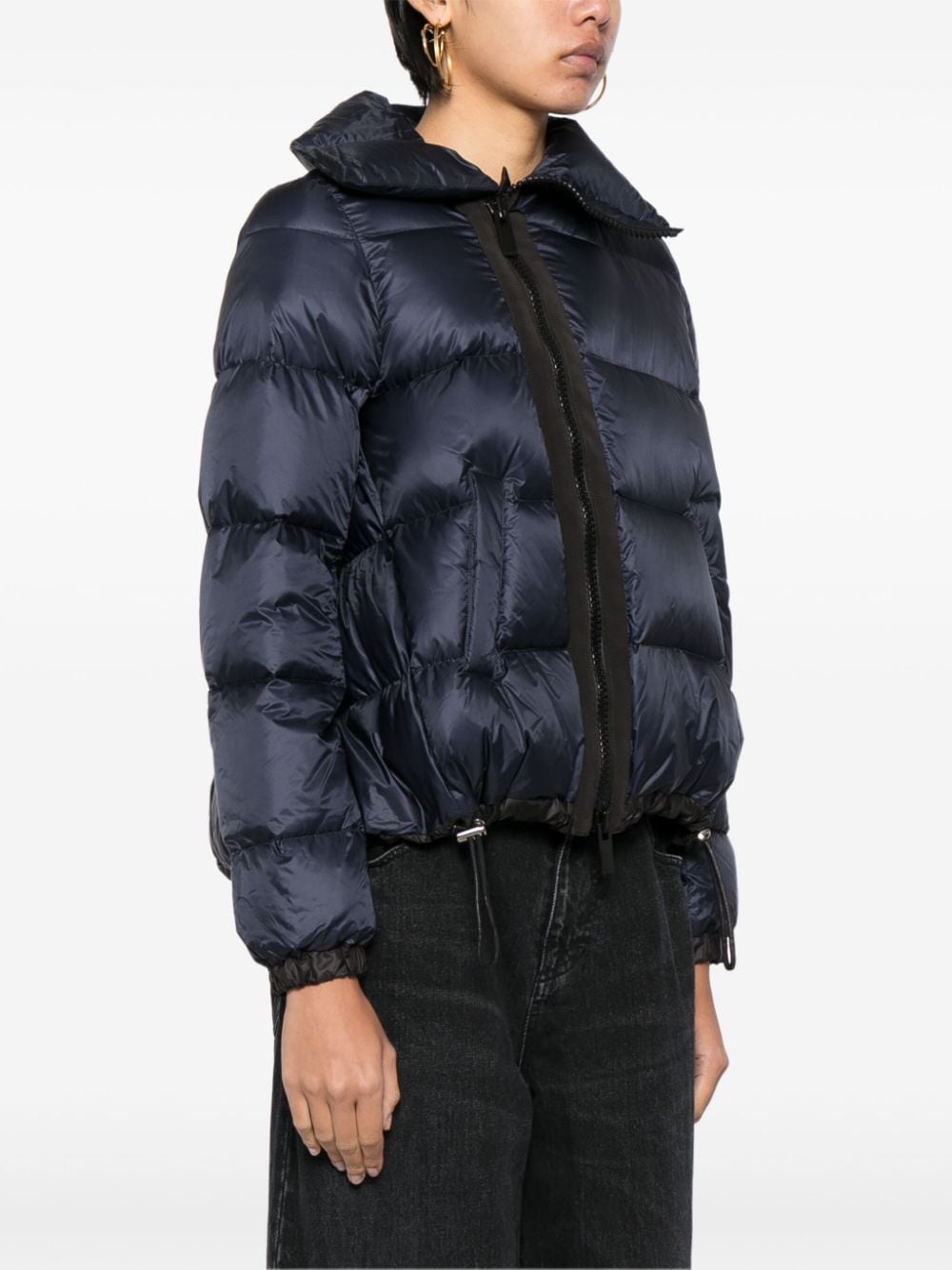 Sacai Coats Blue Lining: Nylon
