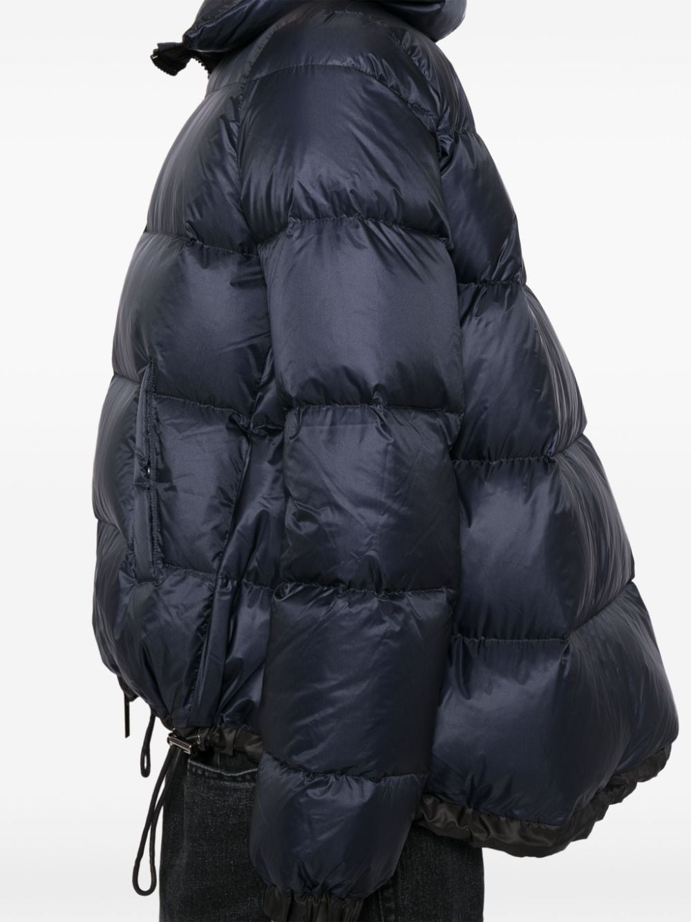 Sacai Coats Blue Lining: Nylon