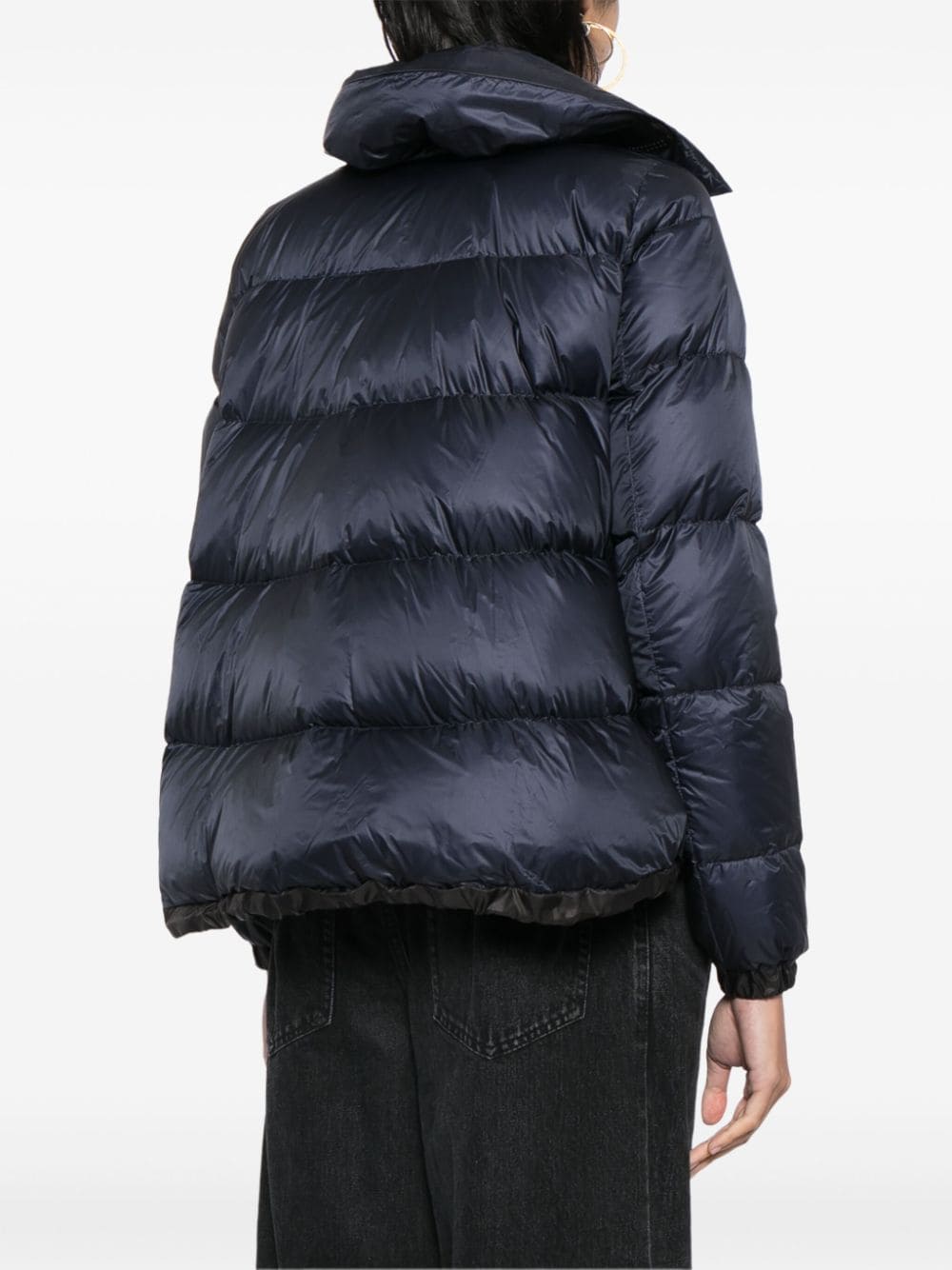 Sacai Coats Blue Lining: Nylon