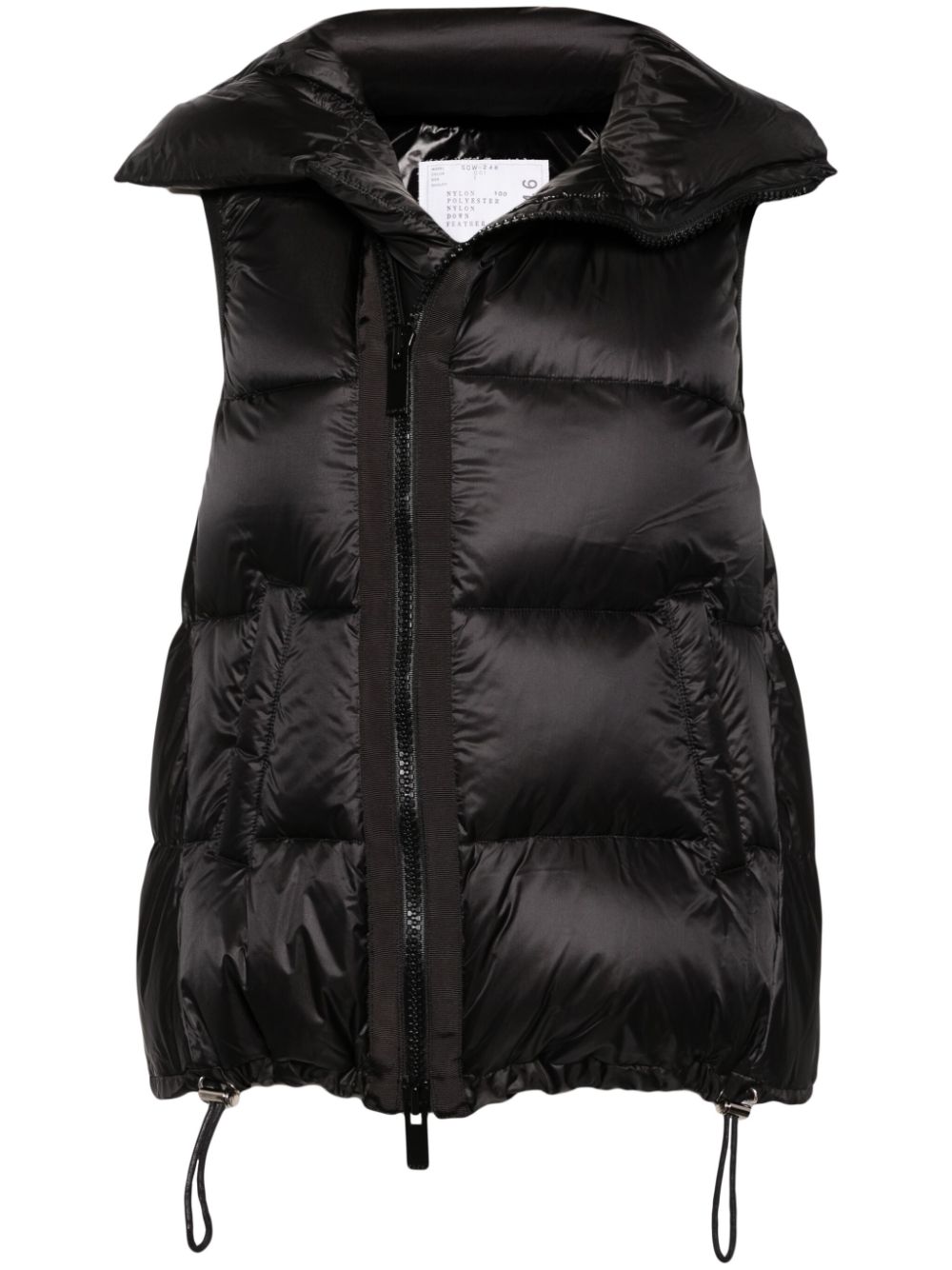 Sacai Jackets Black Outer: Nylon