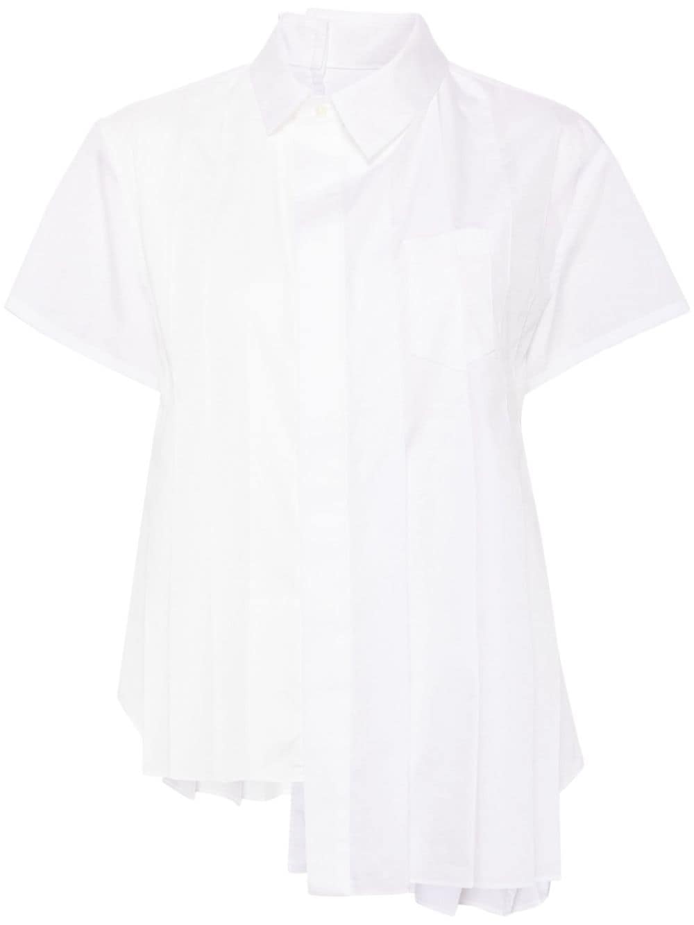 Sacai Shirts White Polyester