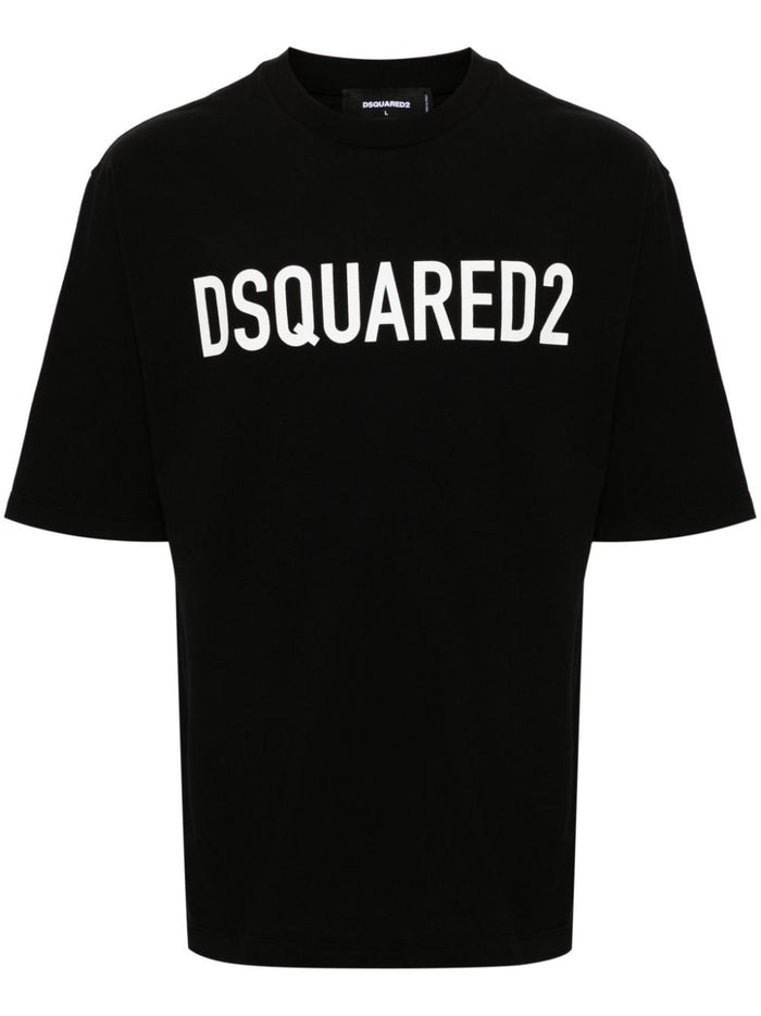 Dsquared2 T-shirts and Polos Black Cotton