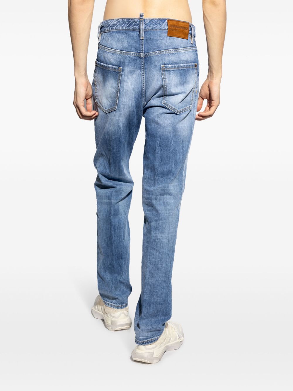 Dsquared2 Jeans Clear Blue Cotton