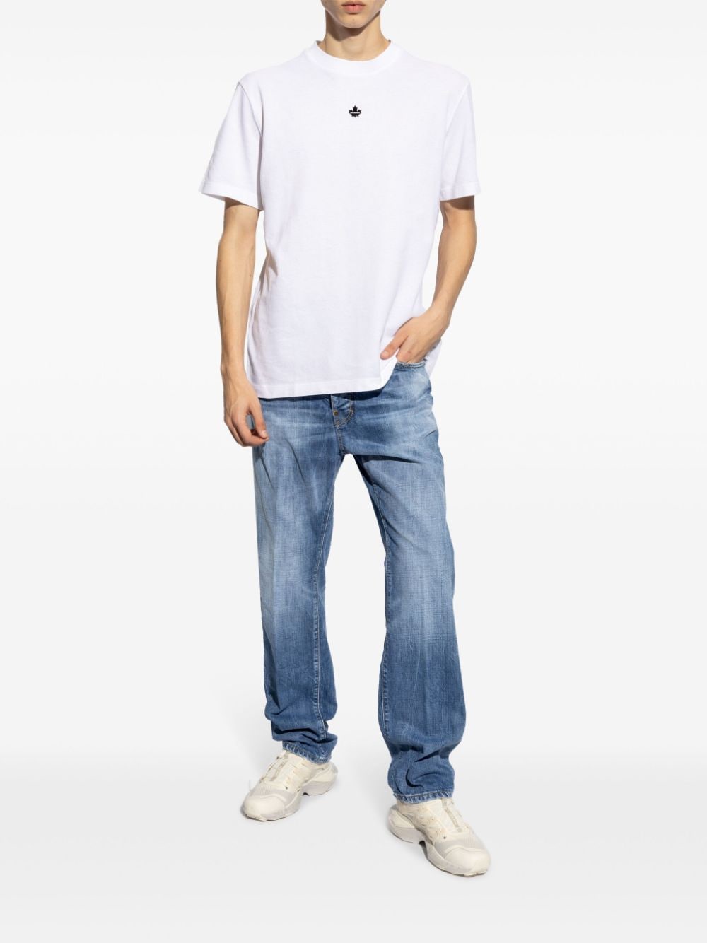 Dsquared2 Jeans Clear Blue Cotton