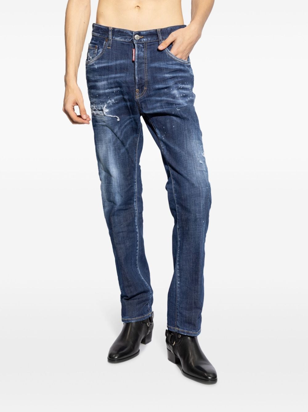 Dsquared2 Jeans Blue Cotton