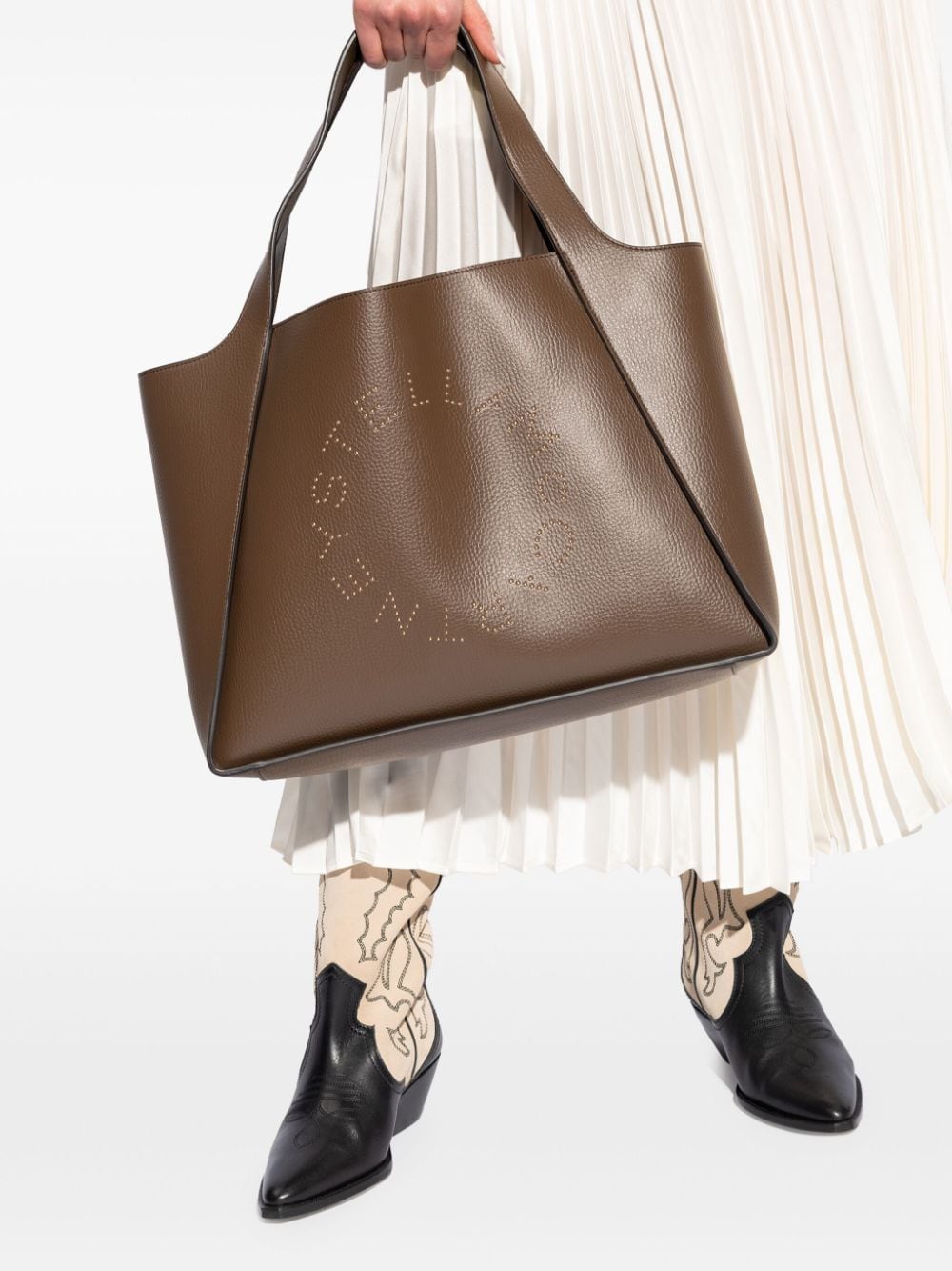 Stella Mccartney Bags Brown Outer: Polyamide