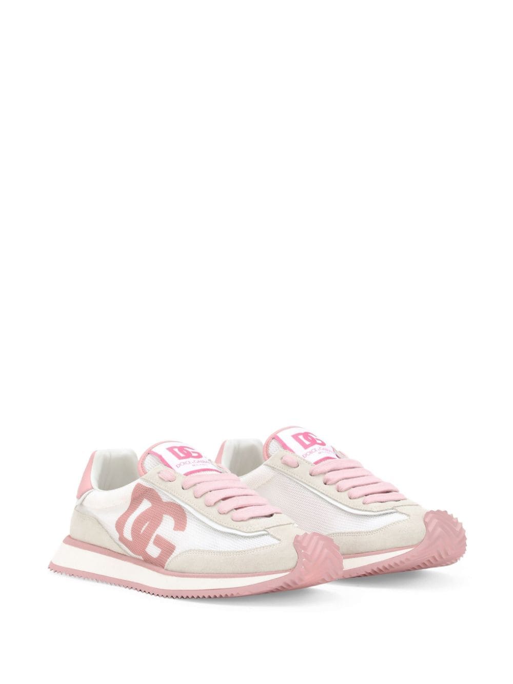 Dolce & Gabbana Sneakers Pink Calf Leather