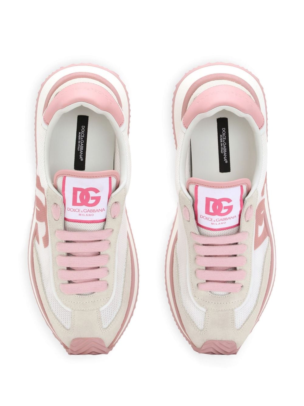 Dolce & Gabbana Sneakers Pink Calf Leather