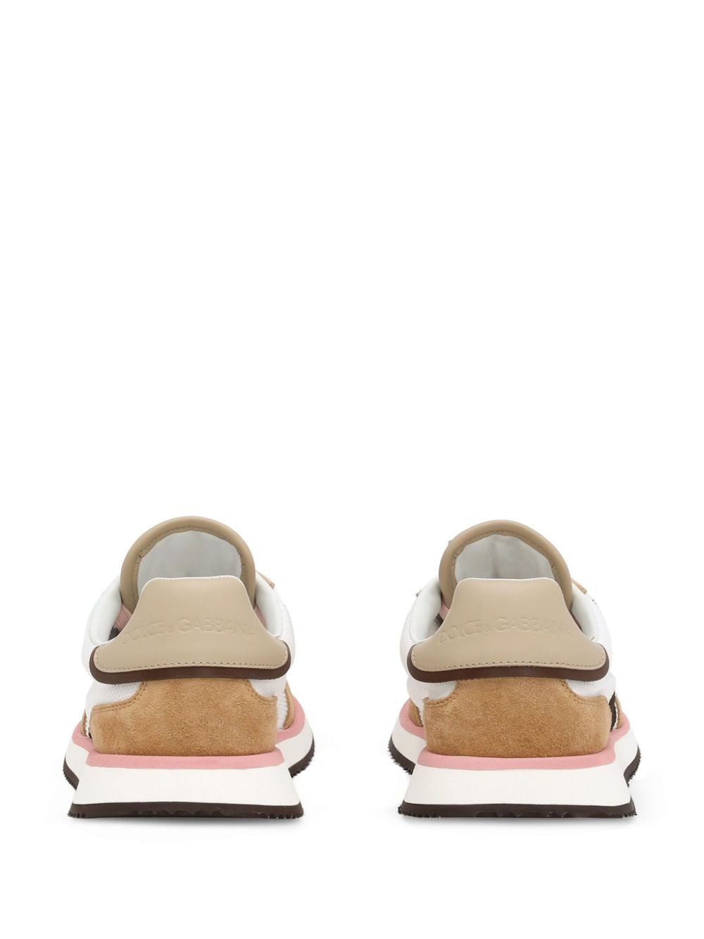 Dolce & Gabbana Sneakers Beige Suede
