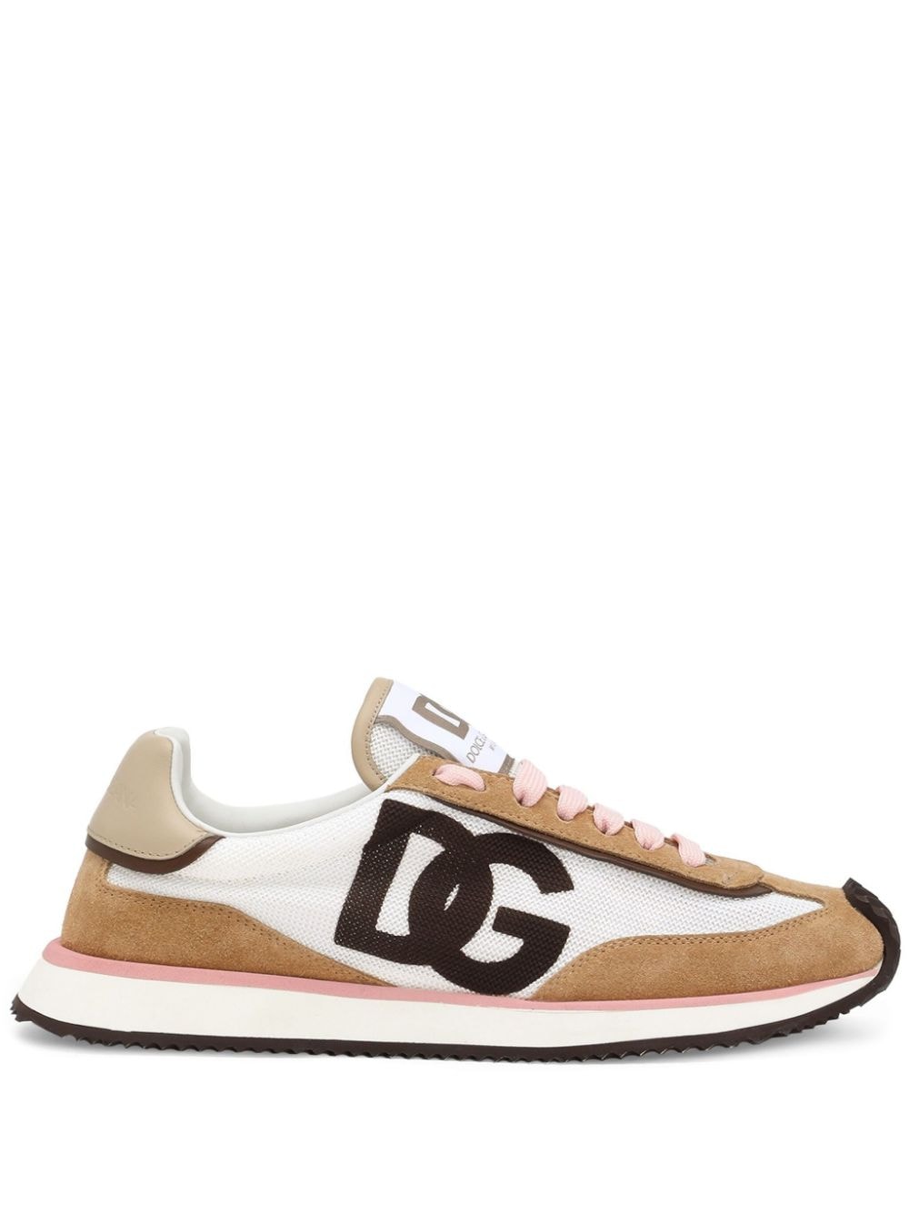 Dolce & Gabbana Sneakers Beige Suede