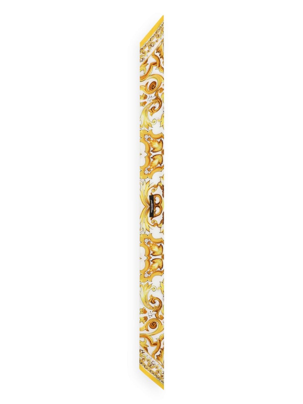 Dolce & Gabbana Scarfs Yellow Silk