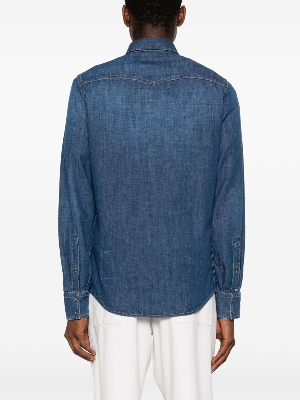 Jacob Cohen Shirts Clear Blue Cotton