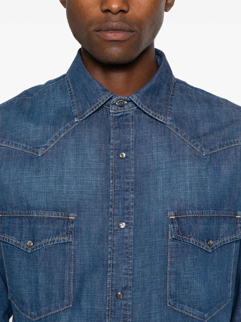 Jacob Cohen Shirts Clear Blue Cotton