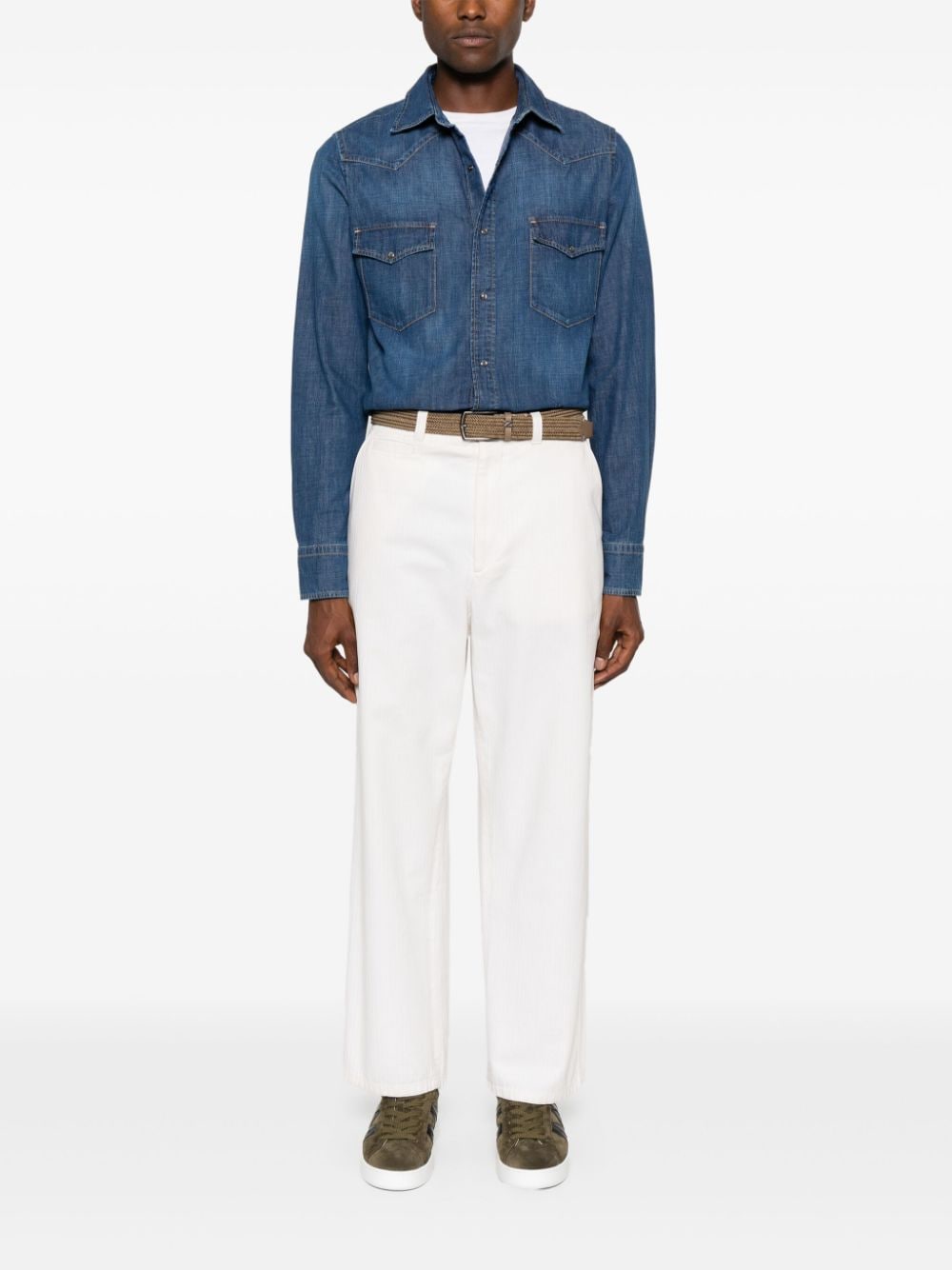 Jacob Cohen Shirts Clear Blue Cotton