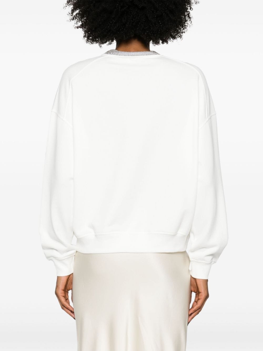 Brunello Cucinelli Sweaters Bianco Cotton