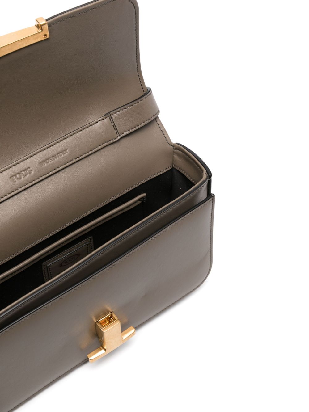 Tods Bags Dove Grey Furs & Skins->leather100 %