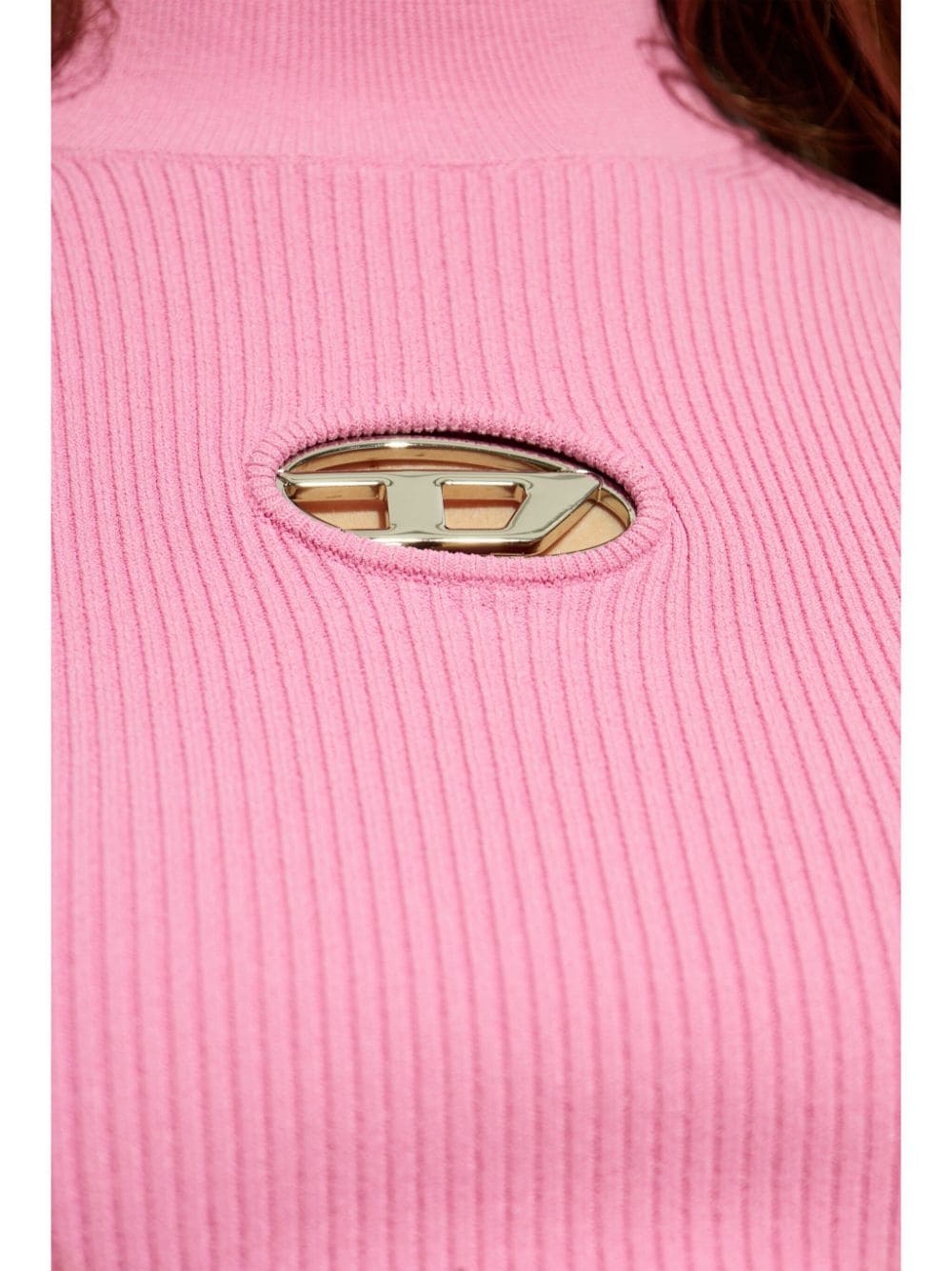 Diesel Dresses Pink Viscose Polyester