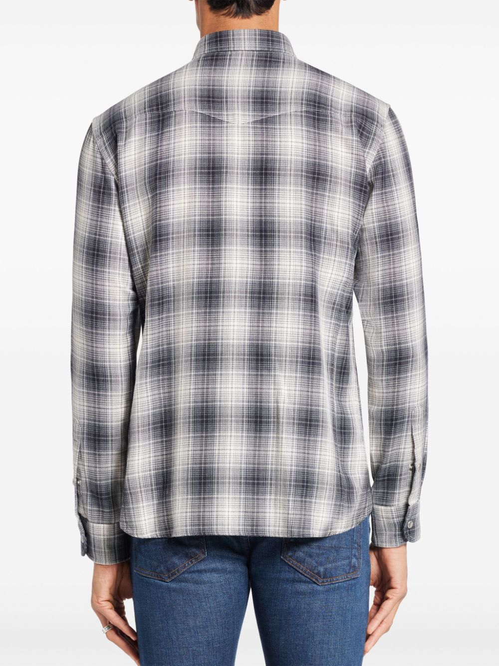 Tom Ford Shirts Grey Cotton