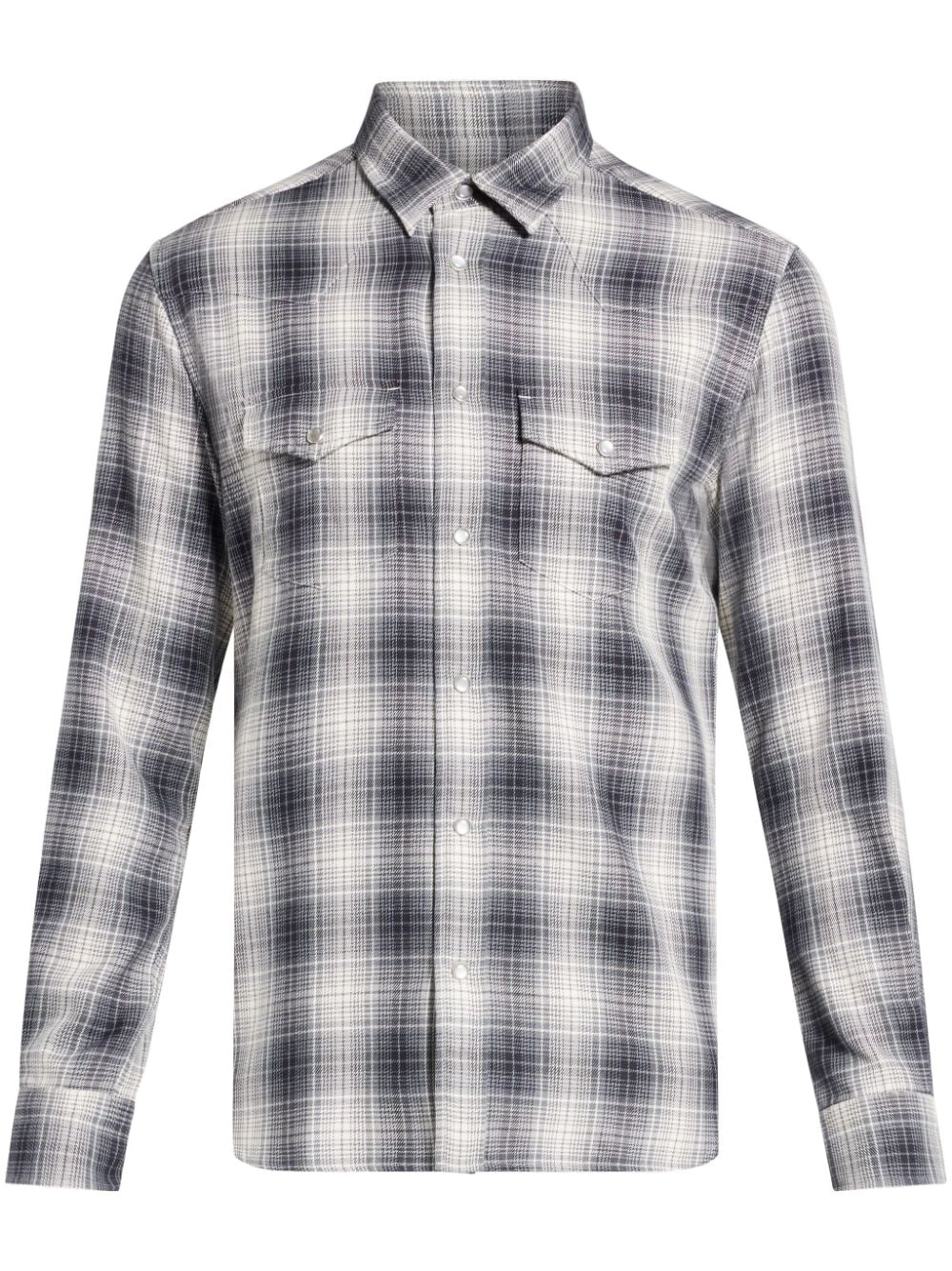 Tom Ford Shirts Grey Cotton