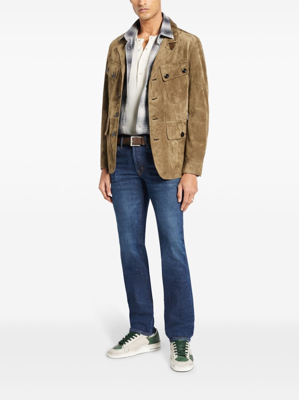 Tom Ford Shirts Grey Cotton