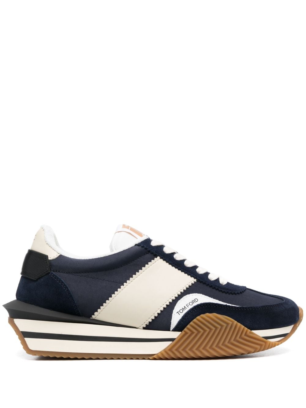 Tom Ford Sneakers Blue Outer: Fabric