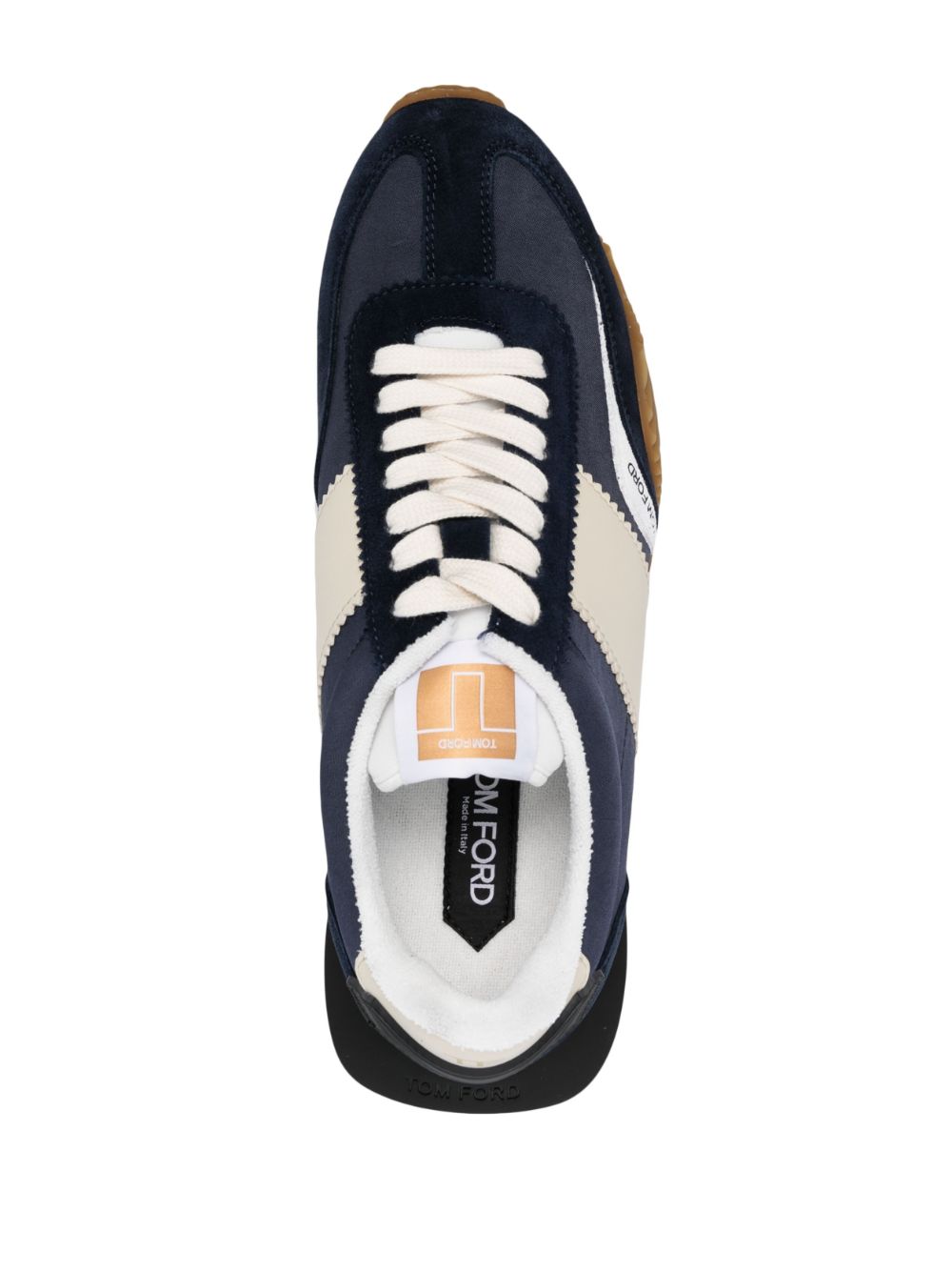 Tom Ford Sneakers Blue Outer: Fabric