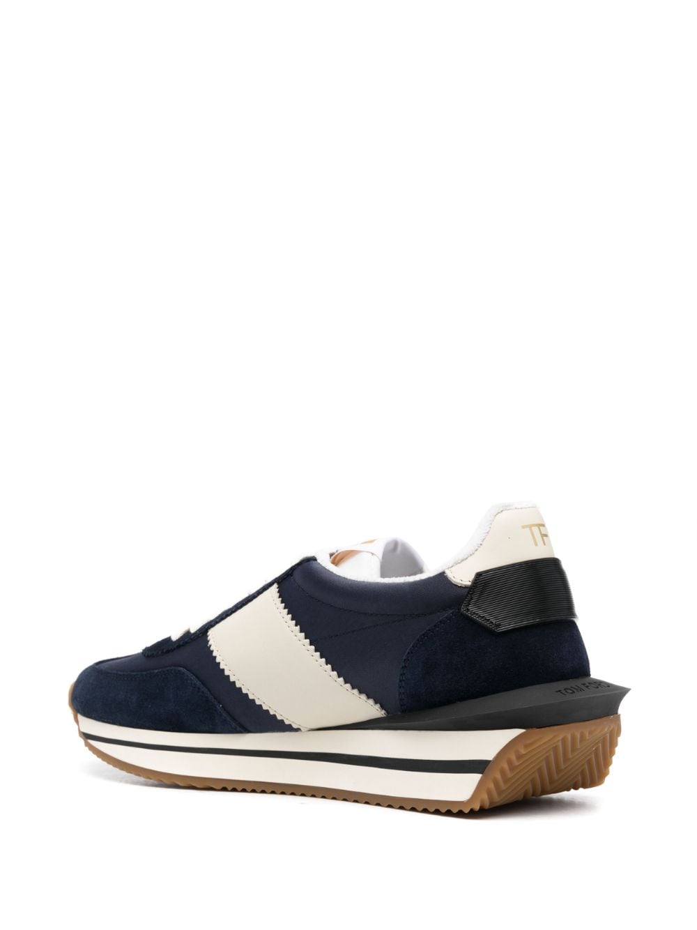 Tom Ford Sneakers Blue Outer: Fabric