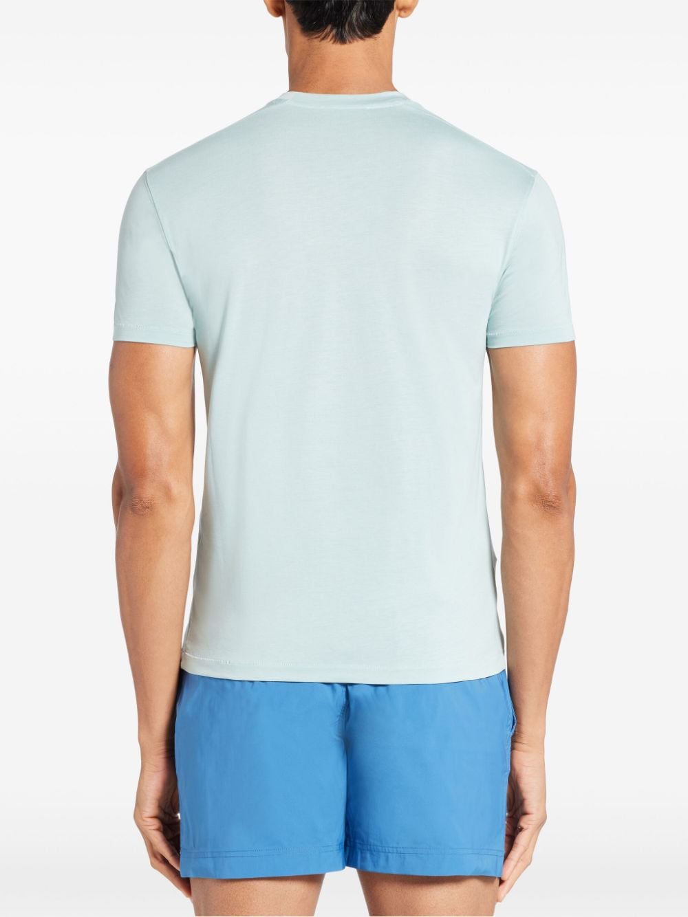 Tom Ford T-Shirts And Polos Clear Blue Lyocell