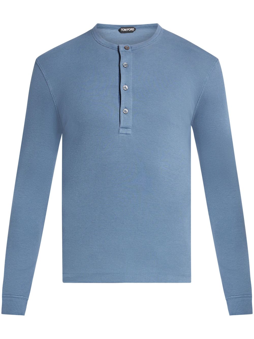 Tom Ford T-Shirts And Polos Blue Mother Of Pearl